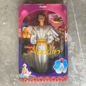 1992 Set of Aladdin and Jasmine Dolls